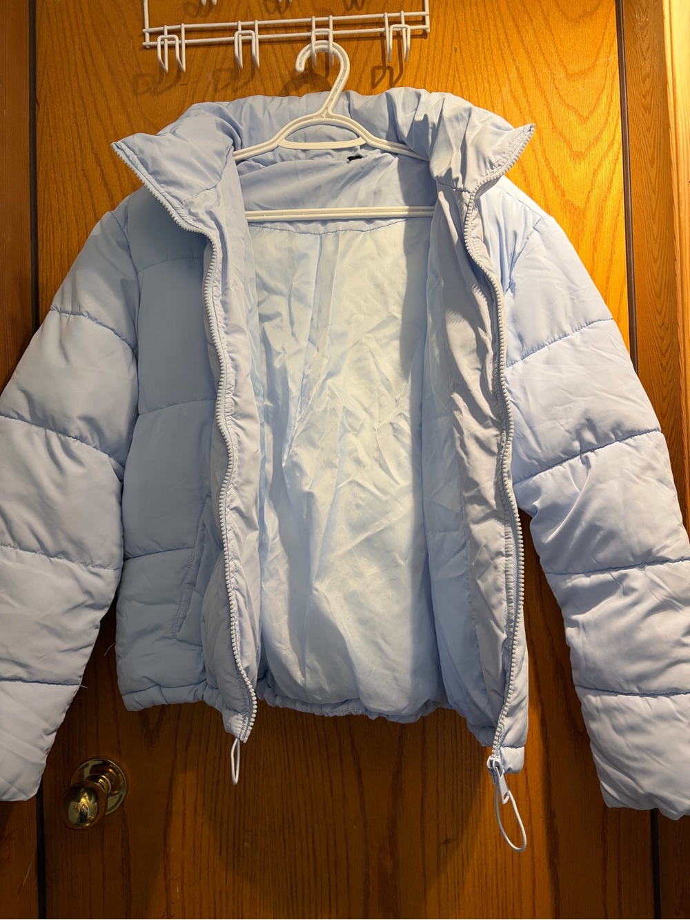 Jacket Puffer Boxy Crop - Picture 3 of 3